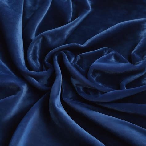 Premium Photo Dark Blue Velvet Fabric Texture Used As Background Sky