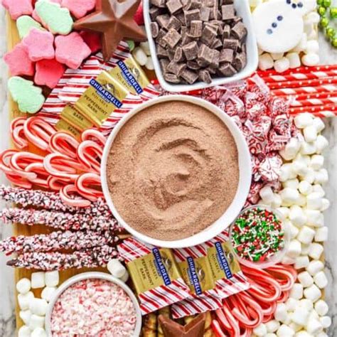 Hot Chocolate Charcuterie Board Nourish Plate