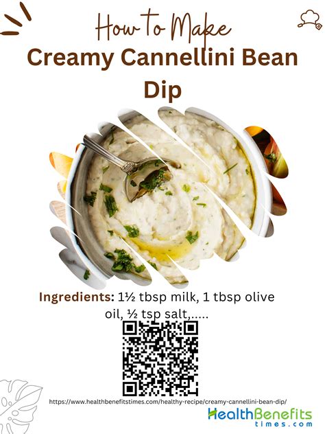 Creamy Cannellini Bean Dip Health Benefits