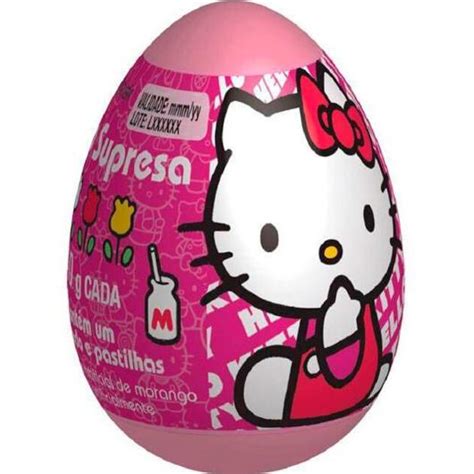 Ovo Surpresa Da Hello Kitty - Pastilha Hello Kitty ovo surpresa 9g - Sonda Supermercado Delivery