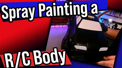 How To Spray Paint A Lexan Body Youtube