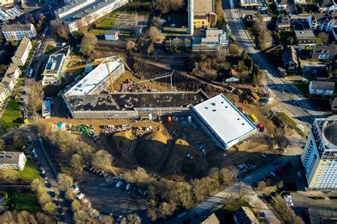 Luftaufnahme Velbert Baustelle Zum Neubau Des Schulgeb Udes An Der