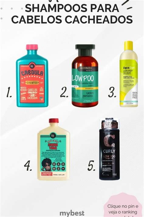 Shampoos Para Cabelos Cacheados Cabelo Cacheado Melhor Shampoo Cabelo