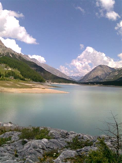 Lago Del Cancano Bormio E Livigno Italy