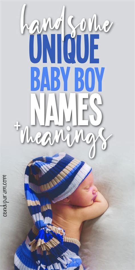 468 unique baby boy names that are rare beauties – Artofit