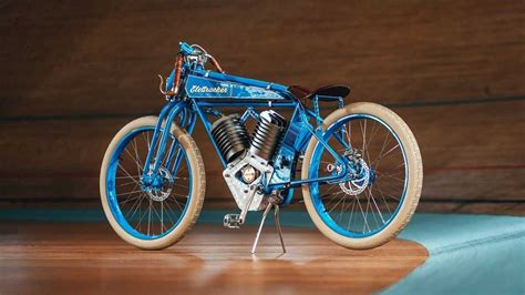 Elettracker Is An Electric Moped Disguised As A Board Track Racer