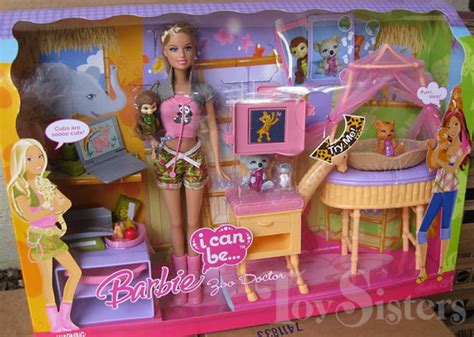 20082009 I Can Be Zoo Doctor Barbie Toy Sisters