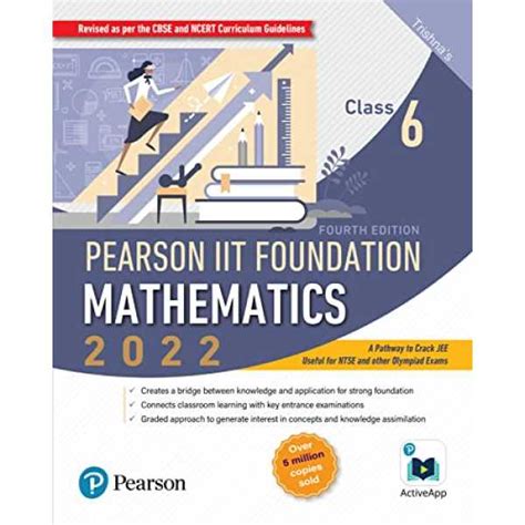 Pearson Iit Foundation Mathematics Class 6 Fourth Edition By Pearson