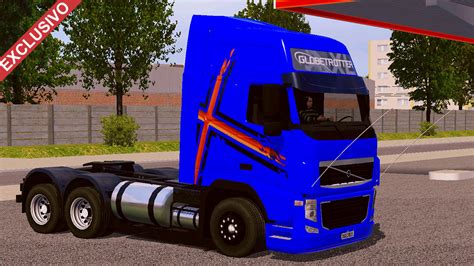 Skin Volvo FH Azul Na Granel QUALIFICADO EXCLUSIVO Skins Games Truck