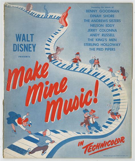 Make Mine Music Theater Marketing Brochure - ID: maymakemine17497 | Van Eaton Galleries