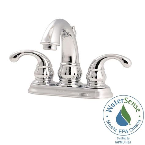 Pfister Treviso 4 In Centerset 2 Handle Bathroom Faucet In Polished