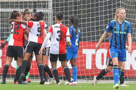 Feyenoord Vrouwen Maken Korte Metten Met Ajax In Eerste Klassieker