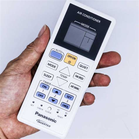 Buy Original Panasonic Inverter Air Conditioner Remote Control (White ...