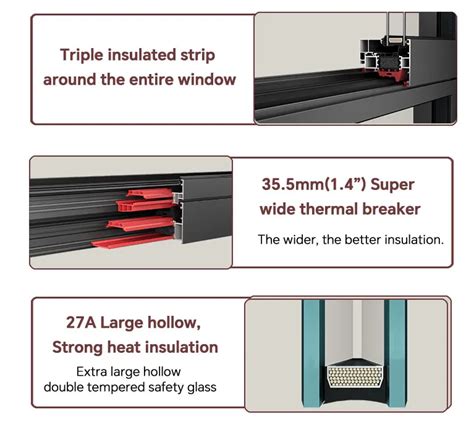 Project Solutions Thermal Break Tilt And Turn Window Double Tempered