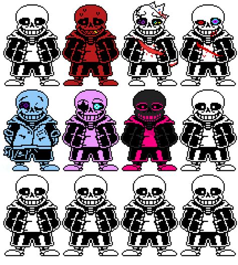 Pixilart Corrupted Sans By Skittles Bittle