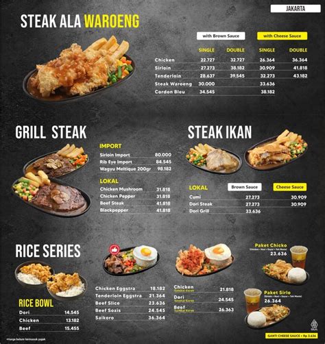 Franchise Waroeng Steak dan Shake: Info Sekilas, Modal dan Cara ...