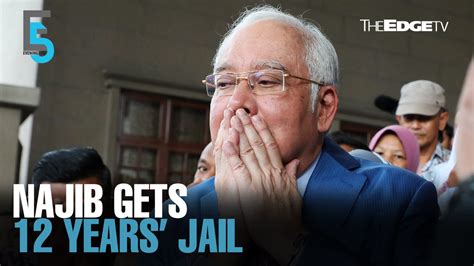 Evening Najib Gets Years Jail For Src Case Video Dailymotion