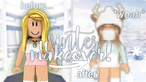 Giving My Fan A Winter Makeover 2200 Robux Roblox Youtube