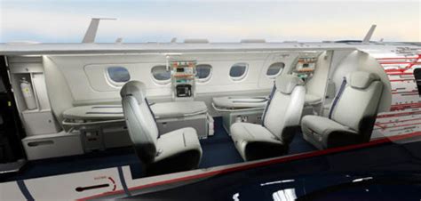 Embraer unveils medevac interior for the Phenom 300 light jet ...