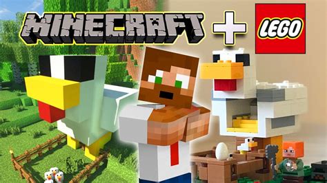 BYGGER EN MINECRAFT KYCKLING I LEGO YouTube