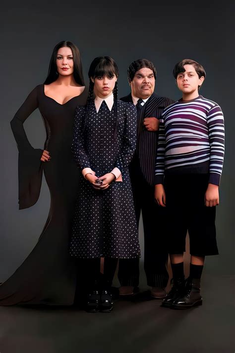 Morticia Wednesday Gomez Pugsley Rwednesdaytvseries