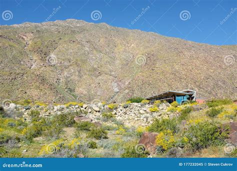 The Tahquitz Canyon Visitor Center, of the Agua Caliente Indian ...