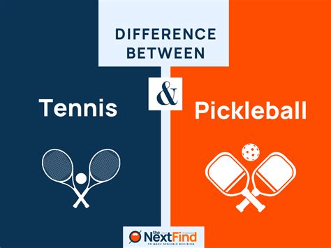 Differences Between Tennis And Pickleball Explained