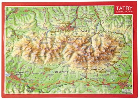 Tatry Mapa