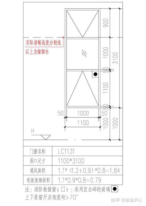 建筑施工图入门学习 60 门窗大样图（150图纸） 知乎