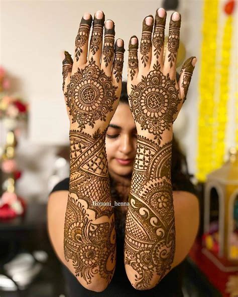 Bridal Mandala Mehndi Designs For Back Hand K4 Fashion