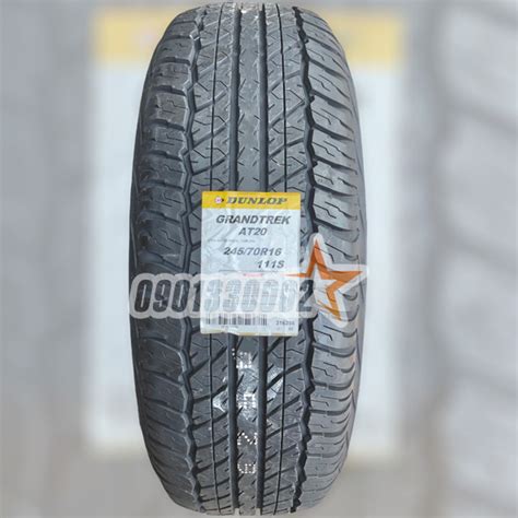 Lốp Vỏ Xe Dunlop 24570r16 111s Grandtrek At20 Giá Ưu Đãi