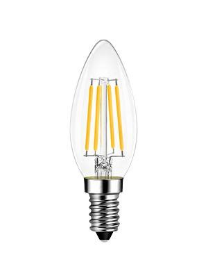 LVWIT E14 Kerze LED Lampe für Kronleuchter 470 lm 4W ersetzt 40 Watt