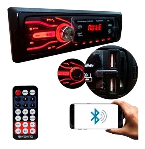 Aparelho De Som Carro Automotivo Bluetooth Pendrive Sd Rádio MercadoLivre