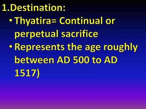 Ppt Thyatira The Church Of The Dark Ages Revelation 2 18 29