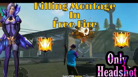 Best Killing Montage Free Fire Battle Grounds M1887 Ka Jalwa