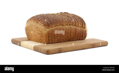 Loaf Of Whole Wheat Bread Stock Photo Alamy