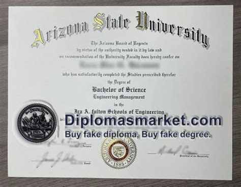 asu diploma buy arizona state university degree
