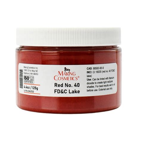 Red No. 40 FD&C Lake 228 | MakingCosmetics