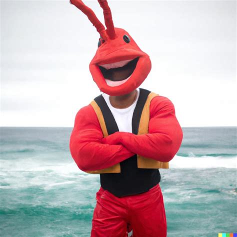 Prompthunt A Portrait Of Dwayne Johnson Wearing A Lobster Costume In