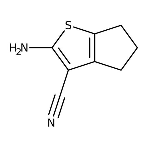 2 Amino 5 6 dihydro 4H cyclopenta b thiophène 3 carbonitrile Thermo