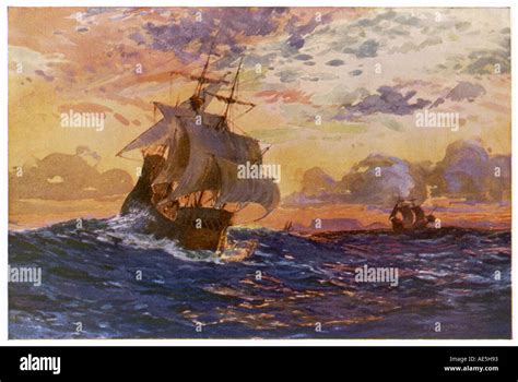 Vasco Da Gama Ships Stock Photo - Alamy