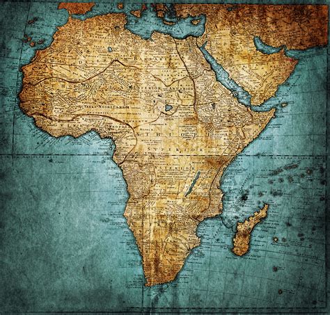 Africa Map Guide Of The World