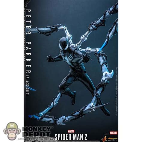 Monkey Depot Hot Toys Peter Parker Black Suit