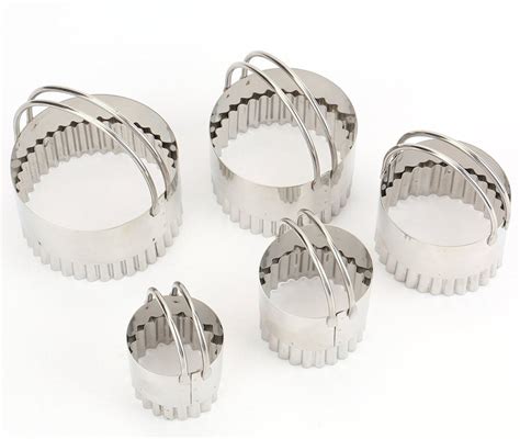 Bekith Endurance Piece Stainless Steel Biscuit Cutter Set With Fluted