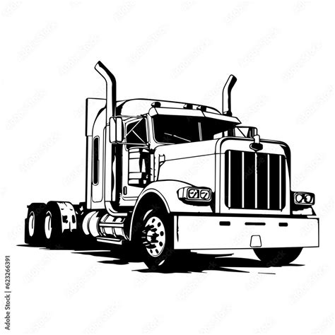 Semi Truck Svg Truck Driver Svg Truck Svg Trucker Svg American Flag