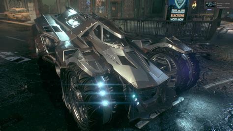 Batman Arkham Knight Batmobile Gameplay Max Settings Youtube