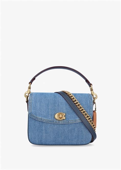 Coach Cassie 19 Indigo Denim Cross Body Bag