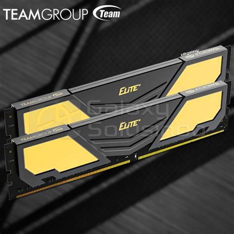 Jual Team Elite Plus Black X Gb Ddr Kit Mhz Memory Ram Di