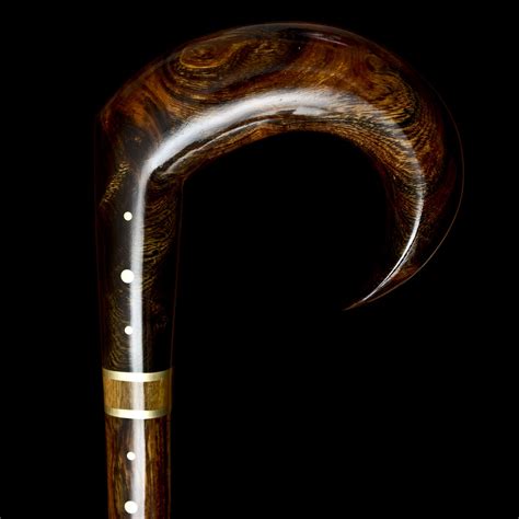 Walking Cane Bighorn Design Carved Walking Stick Handmade In Desert