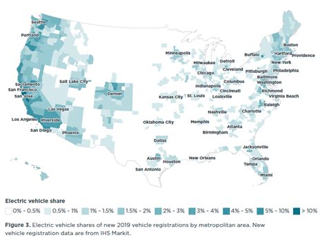 Icct Update On Electric Vehicle Adoption Across U S Cities